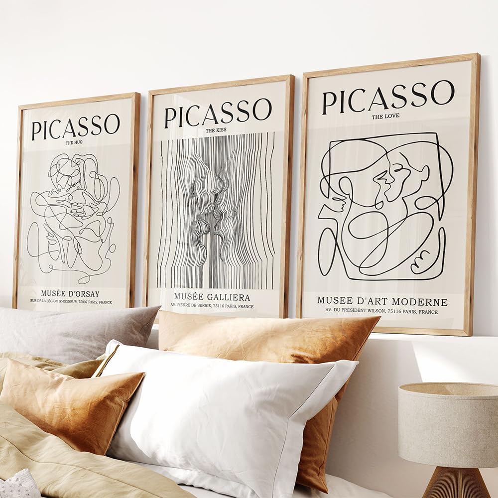 Amazon.com: Sfwarmart Picasso The Kiss, The Love, The Hug Poster