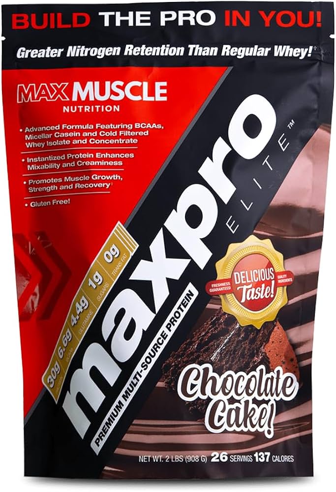 Amazon.com: Max Muscle Maxpro Elite Premium Multi-Sourced Protein