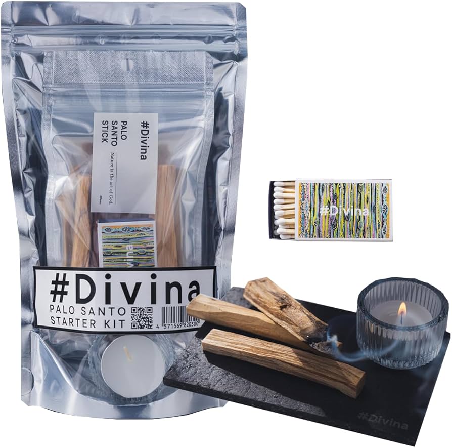 Amazon.co.jp: #Divina スターターキット パロサント 香木 お香 ギフト
