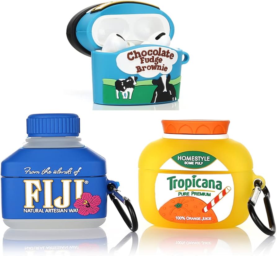 Amazon.com: (3Pack) Case for Airpods Pro, BGAANM Cartoon Silicone