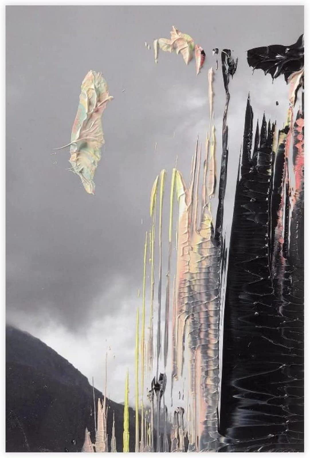 Amazon｜ゲルハルト・リヒターポスター無題キャンバス絵画ゲルハルト