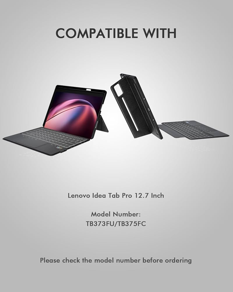 Amazon.com: Doohoeek New Keyboard Folio w/Status Screen for Lenovo