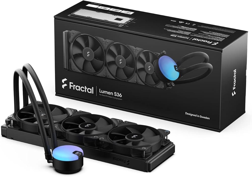 Amazon | Fractal Design Lumen S36 v2 360mmラジエーター搭載 水冷CPU