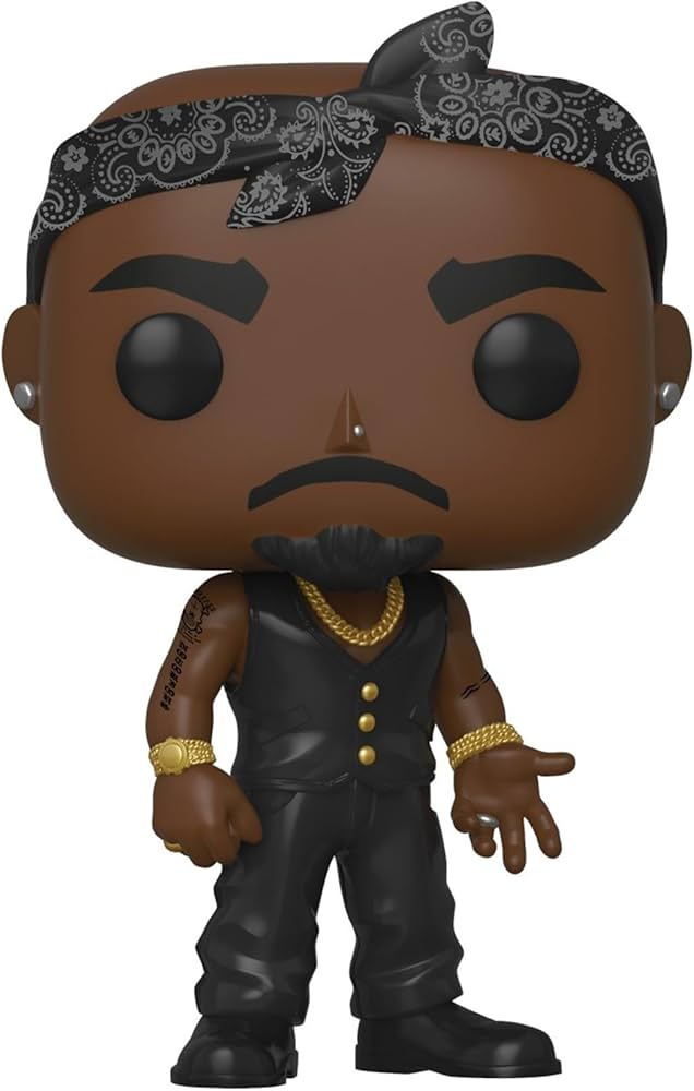 Amazon.co.jp: FUNKO POP! ROCKS: Tupac - Vest w/ Bandana : ホーム