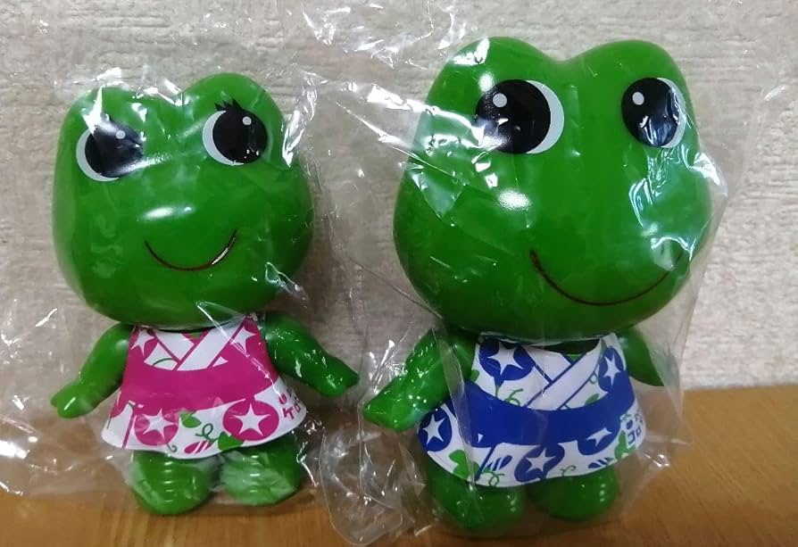 Amazon | 2023年 ケロちゃん コロちゃん人形 2体セット | 人形・ドール