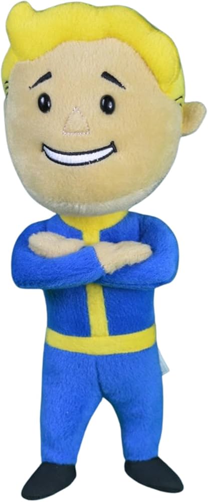 Amazon.com: Fallout Vault Boy 111 Crossed Arms Plush : Toys & Games