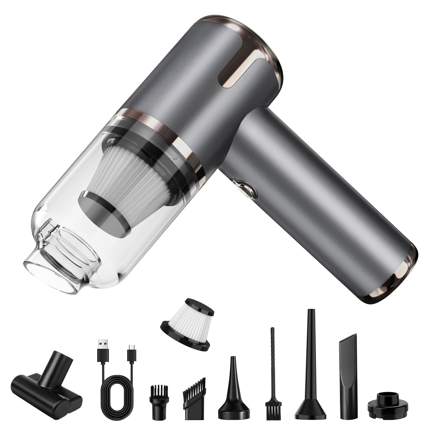 Amazon | ハンディクリーナー 多機能【2024新登場】車用掃除機