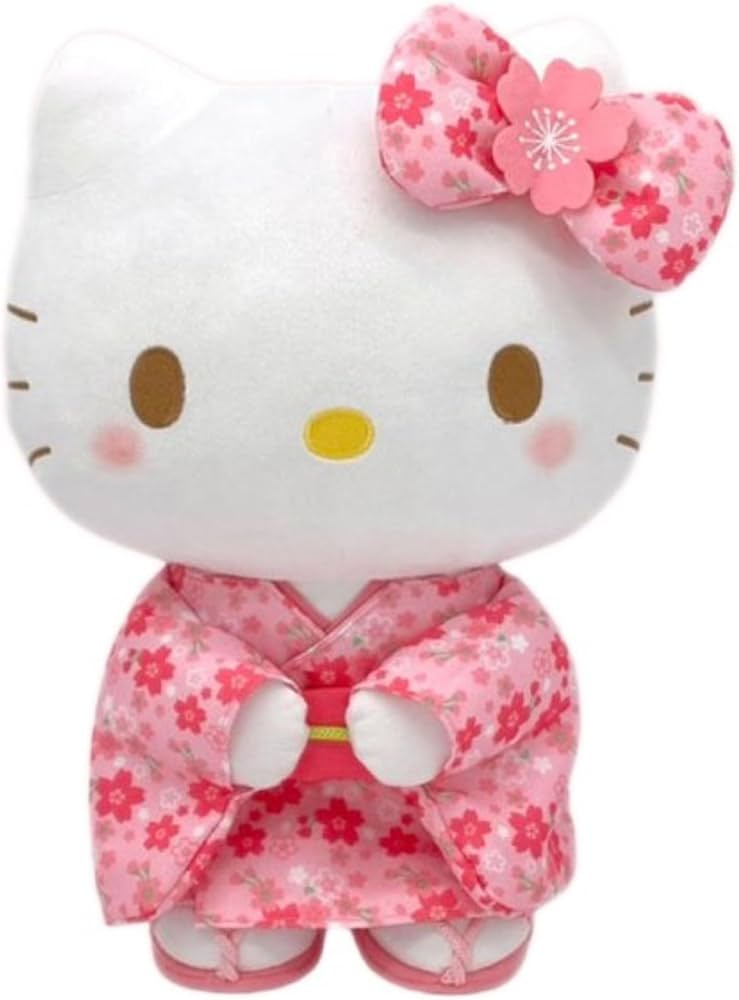 Amazon.co.jp: ナカジマコーポレーション 桜着物 ハローキティ M