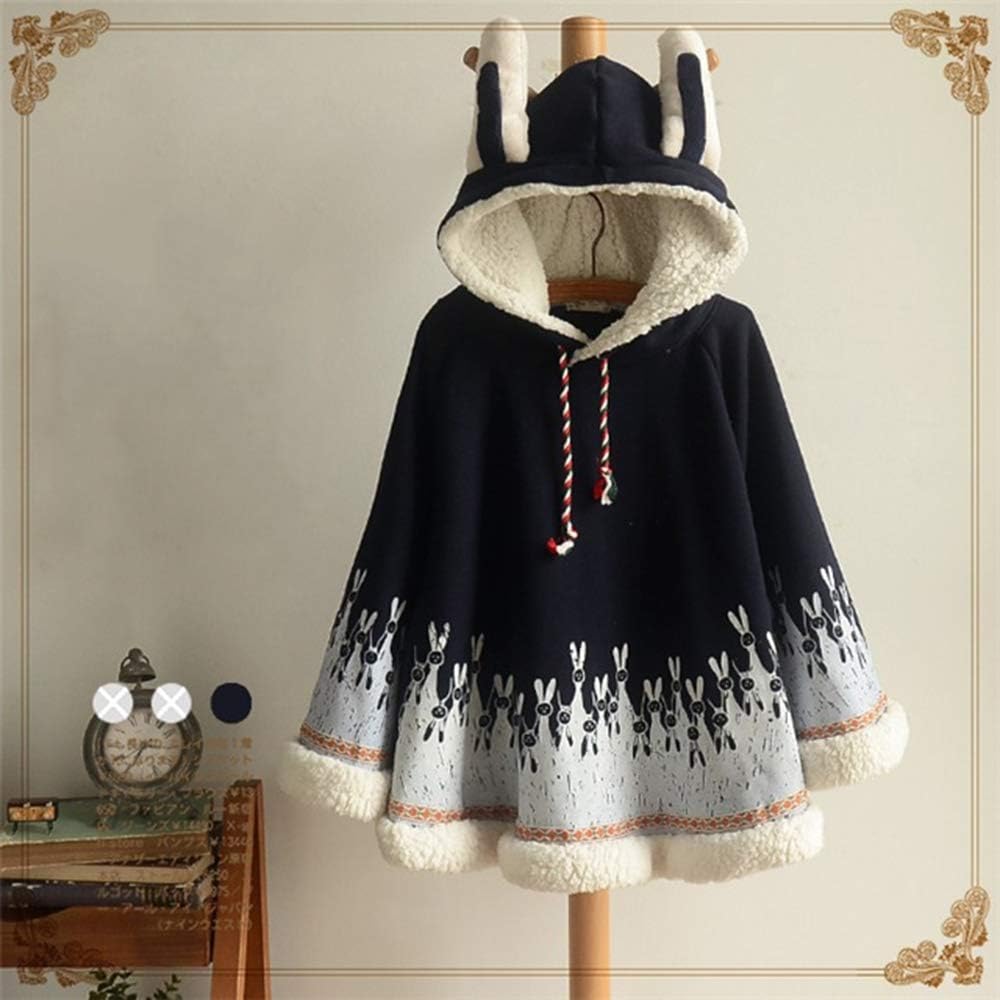 Amazon | [SSUPTEMBER2] ポンチョコート ケープ レディース 森ガール系