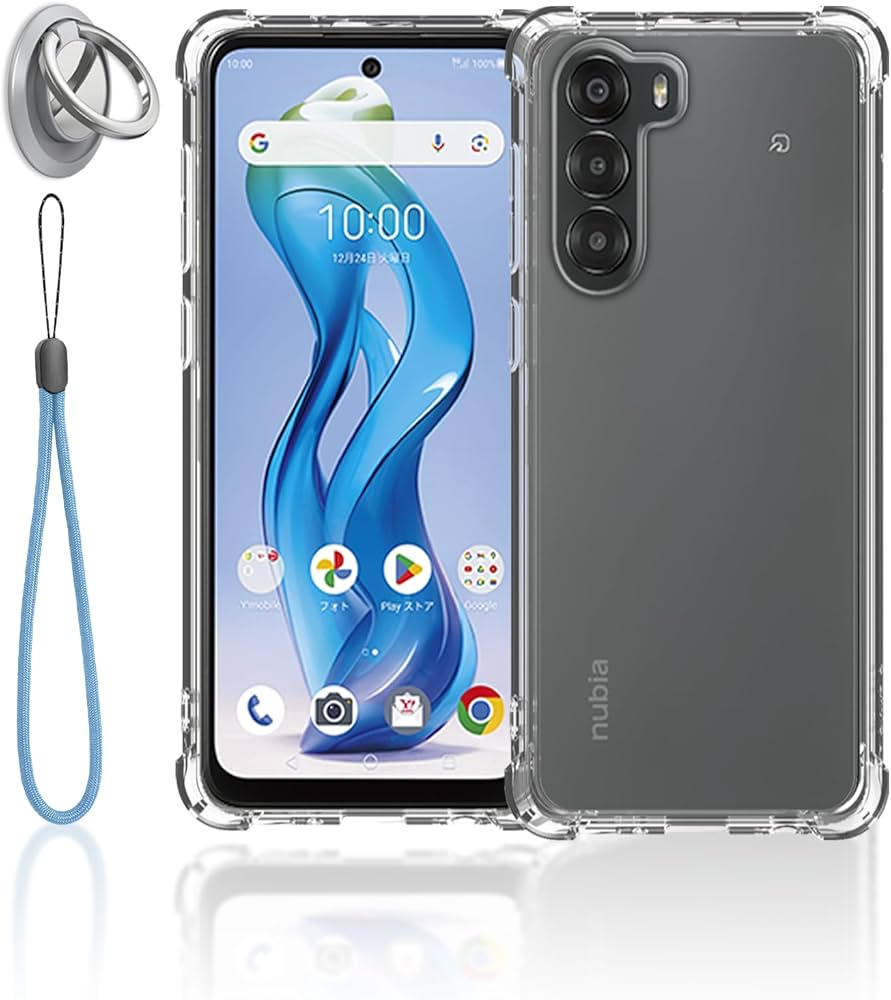 Amazon.co.jp: For Nubia S 5G ケース 全透明 クリア 保護カバー 車載