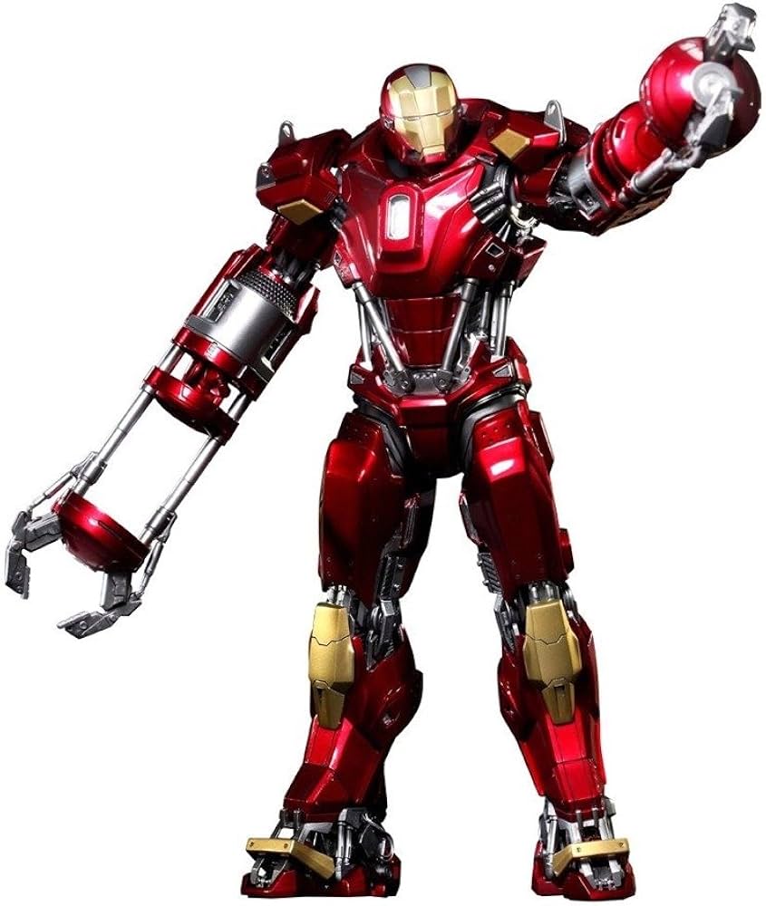 Amazon.com: Hot Toys Iron Man 3 Movie 1/6 Scale Power Pose Figure