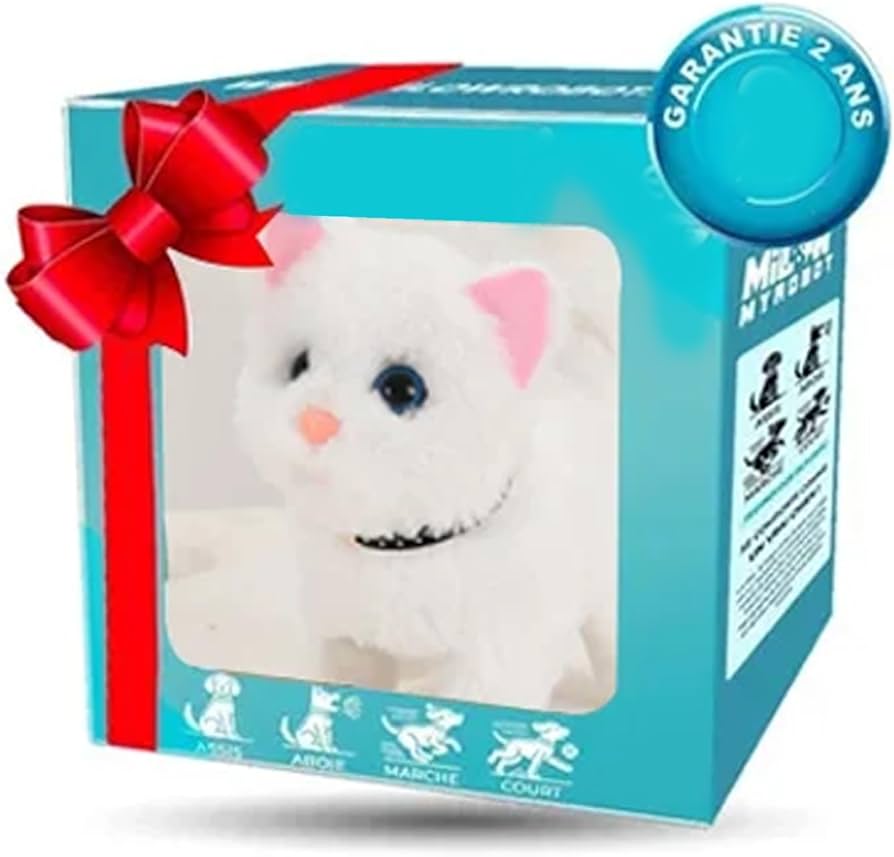 Amazon.co.jp: 子猫の電動ぬいぐるみ 2025年スマートAIロボット猫 ［AI