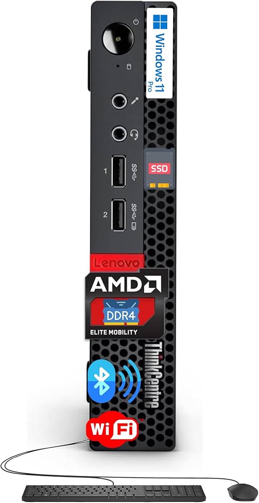 Amazon.com: Lenovo ThinkCentre Mini Business Desktop, 8GB RAM