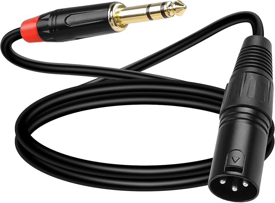 Amazon.co.jp: YACSEJAO XLR - 1/4インチ TRS ステレオケーブル 3.3