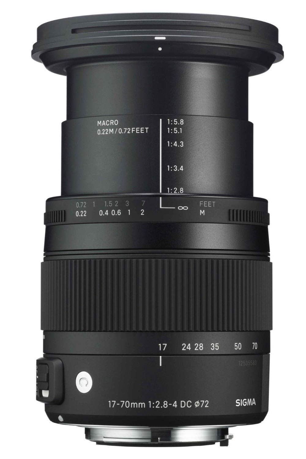 Amazon.com : Sigma 17-70mm F2.8-4 Contemporary DC Macro OS HSM