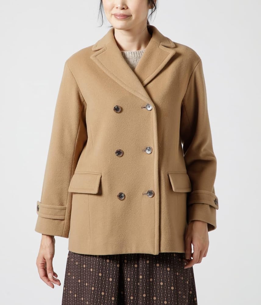 Amazon | [ニューヨーカー] ウールシャルムビーバー Pコート ライト