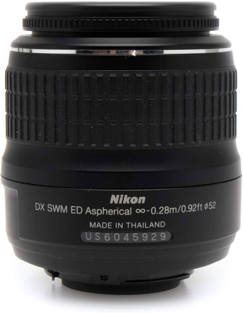Amazon.com : Nikon AF-S DX NIKKOR 18-55mm f/3.5-5.6G ED II Zoom