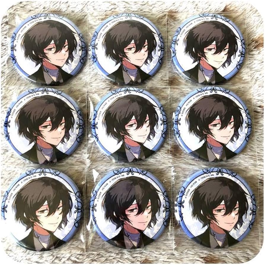 Amazon.co.jp: 文豪ストレイドッグス 缶バッジ 太宰治 セット まとめ