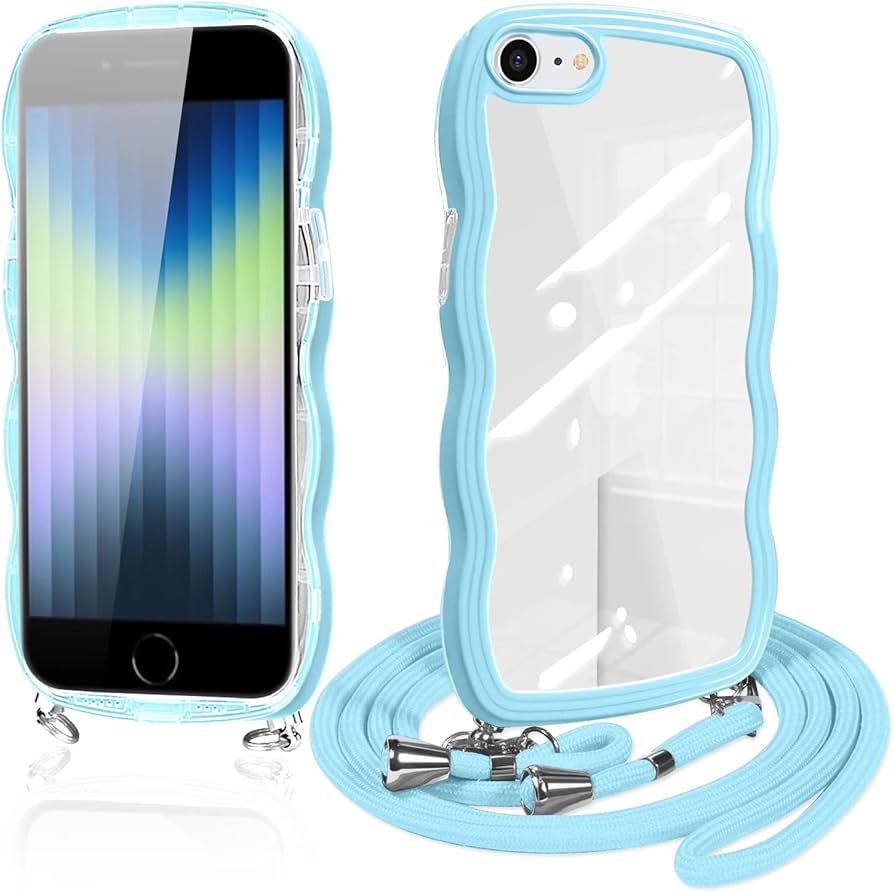 Amazon.co.jp: Guokaien iPhone SE3 SE2 用の ケース ショルダー