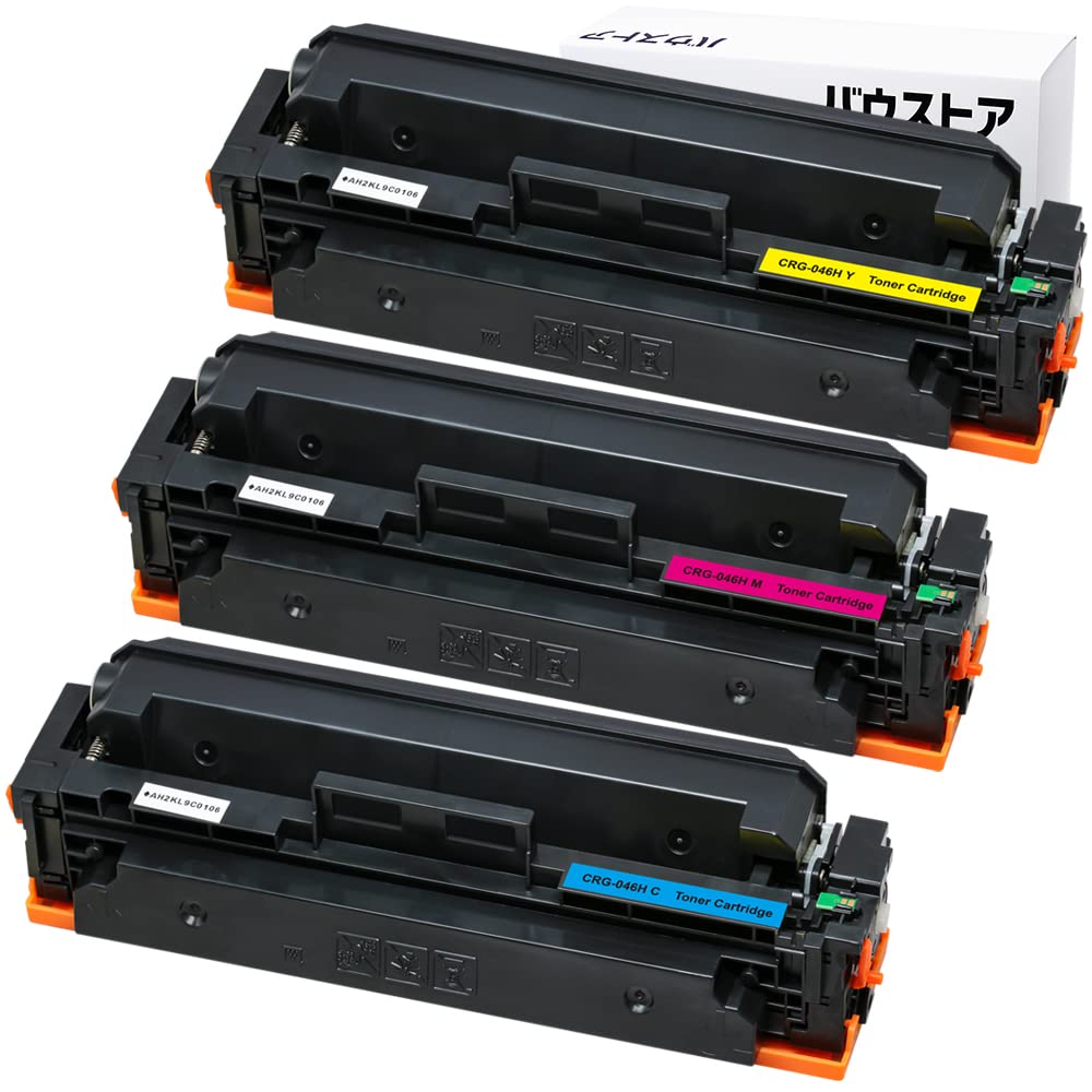 Amazon.co.jp: バウストア Canon 046H CRG-046H 3色 互換トナー