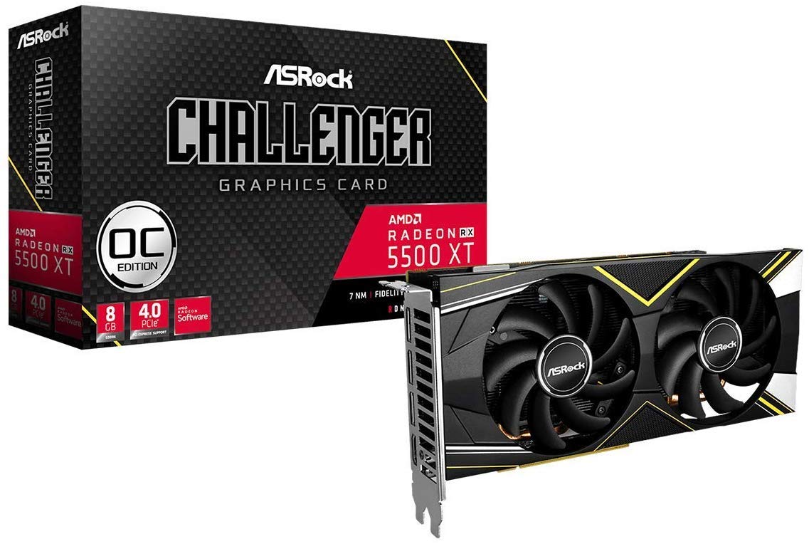 Amazon | ASRock AMD Radeon RX5500XT 搭載 グラフィックボード GDDR6