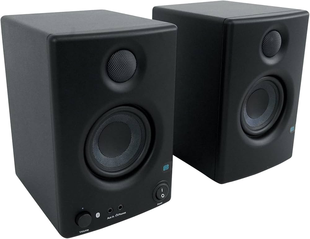 PreSonus Monitores de estúdio Eris E3.5 BT-8.9 cm Near Field com