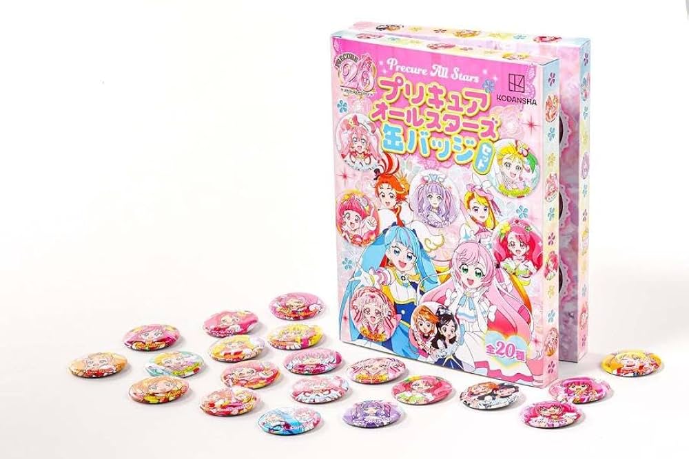 プリキュア オールスターズ みらいのともだち 公開記念 限定 缶バッジ