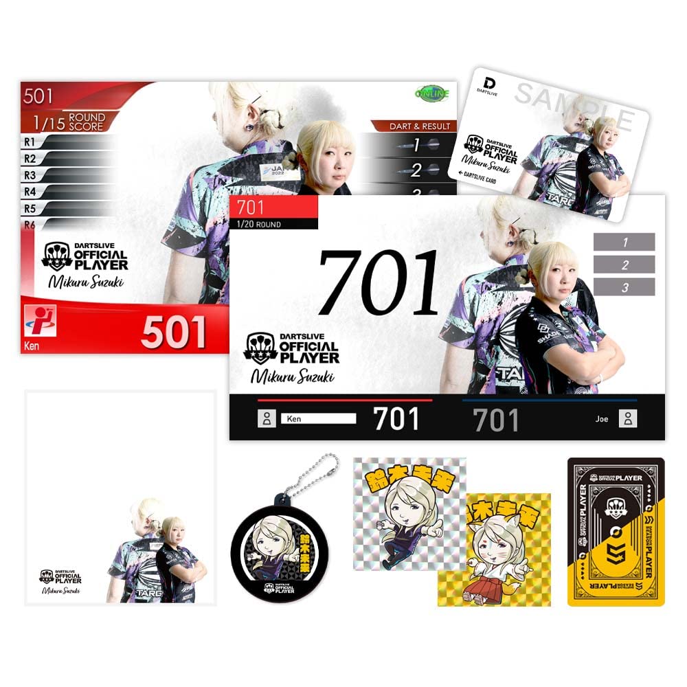 ☆まとめ買いでお値引き☆008☆新品未使用 激レアダーツライブカード