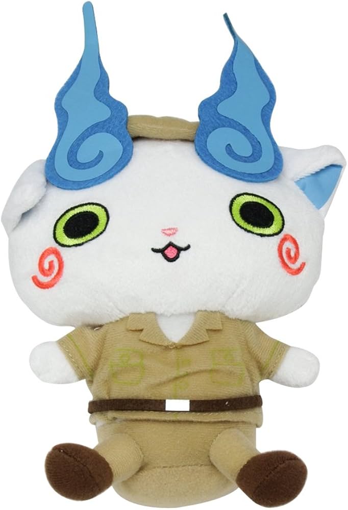 Amazon.co.jp: 妖怪ウォッチ DXくったりぬいぐるみだニャン コマさん