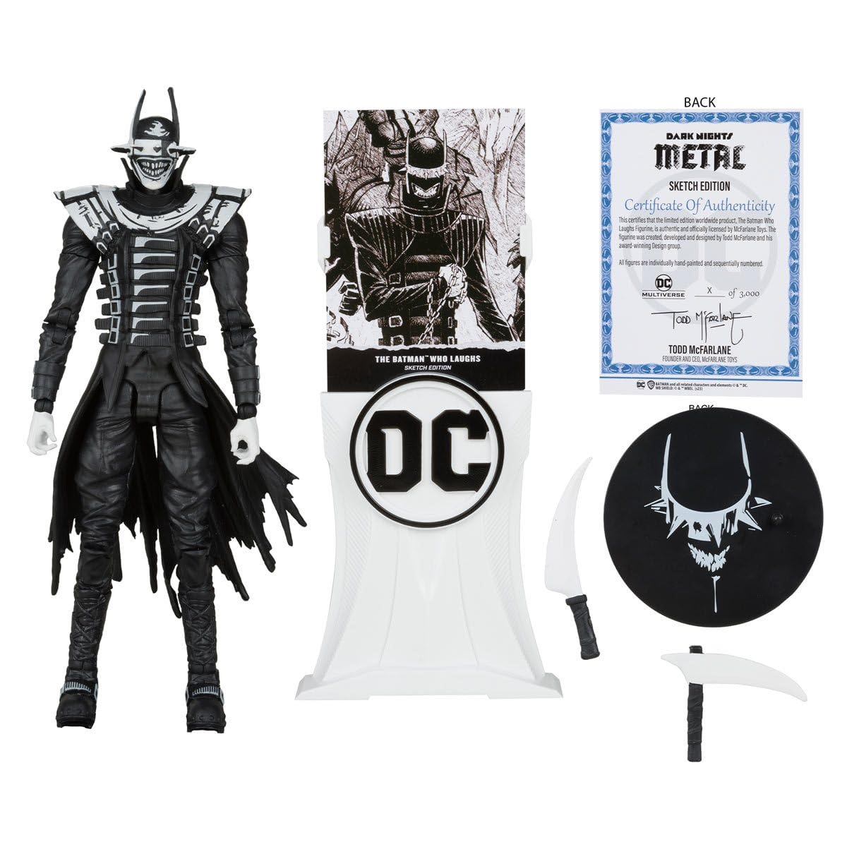 Amazon.co.jp: McFarlane Toys DC Multiverse The Batman Who Laughs