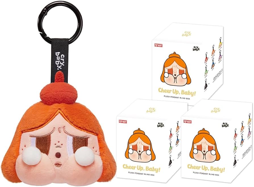 Amazon | POPMART CRYBABY CHEER UP, BABY! シリーズ ぬいぐるみ
