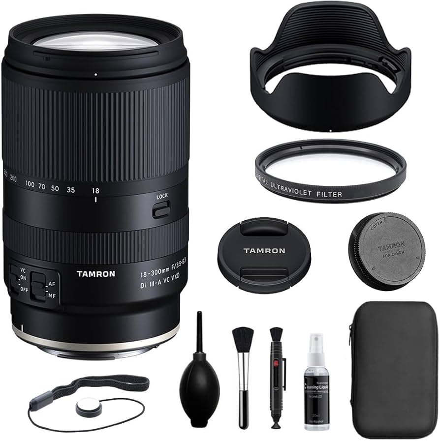 Amazon.com : Tamron 18-300mm f/3.5-6.3 Di III-A VC VXD Lens