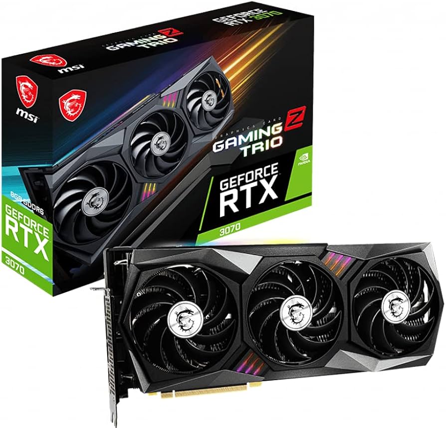 Amazon.com: MSI GeForce RTX 3070 Gaming Z Trio 8G LHR Gaming