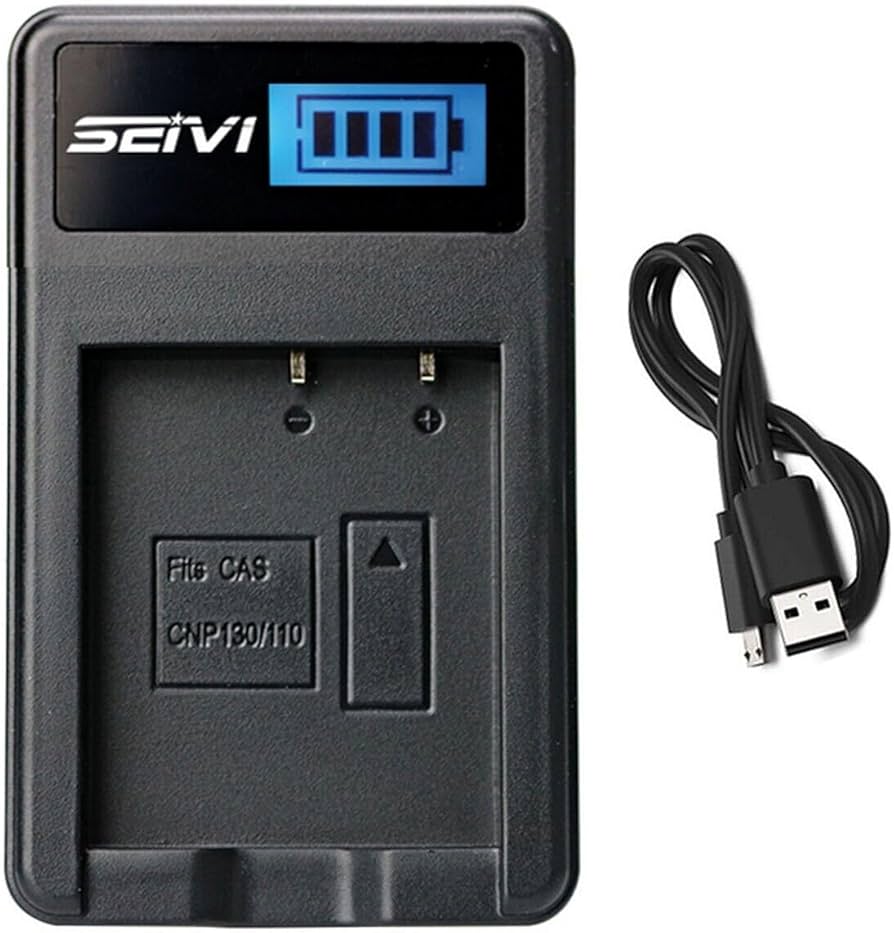 Amazon.com: Battery Charger for Casio Exilim EX-Z2000, EX-Z2300