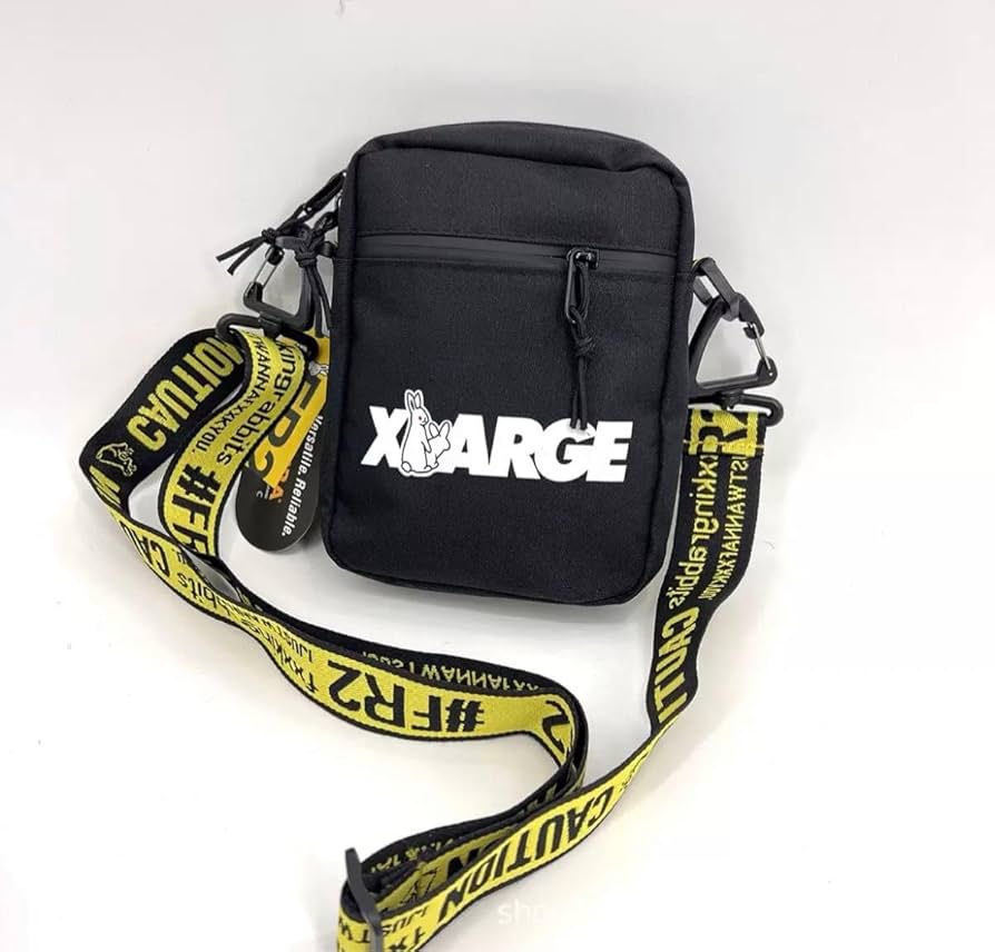 Amazon.co.jp: XLARGE FR2 ショルダーバッグ ブラック 黒 男女兼用