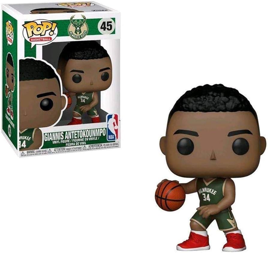 Amazon.com: Funko POP NBA: Bucks - Giannis Antetokounmpo : Funko