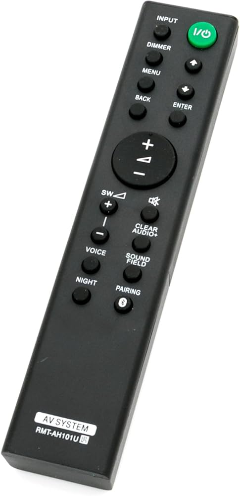 Amazon.com: RMT-AH101U Soundbar Replacement Remote Control fit for