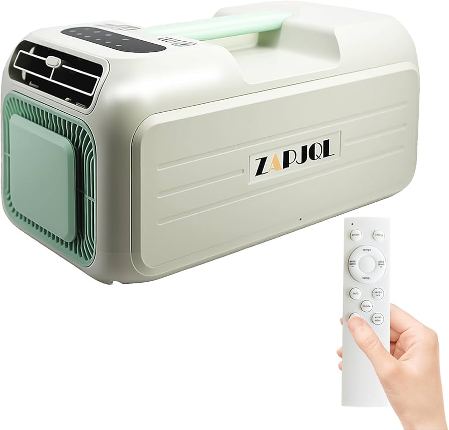 Amazon | ZAPJQL ポータブルエアコン 3500BTU 移動式スポットクーラー