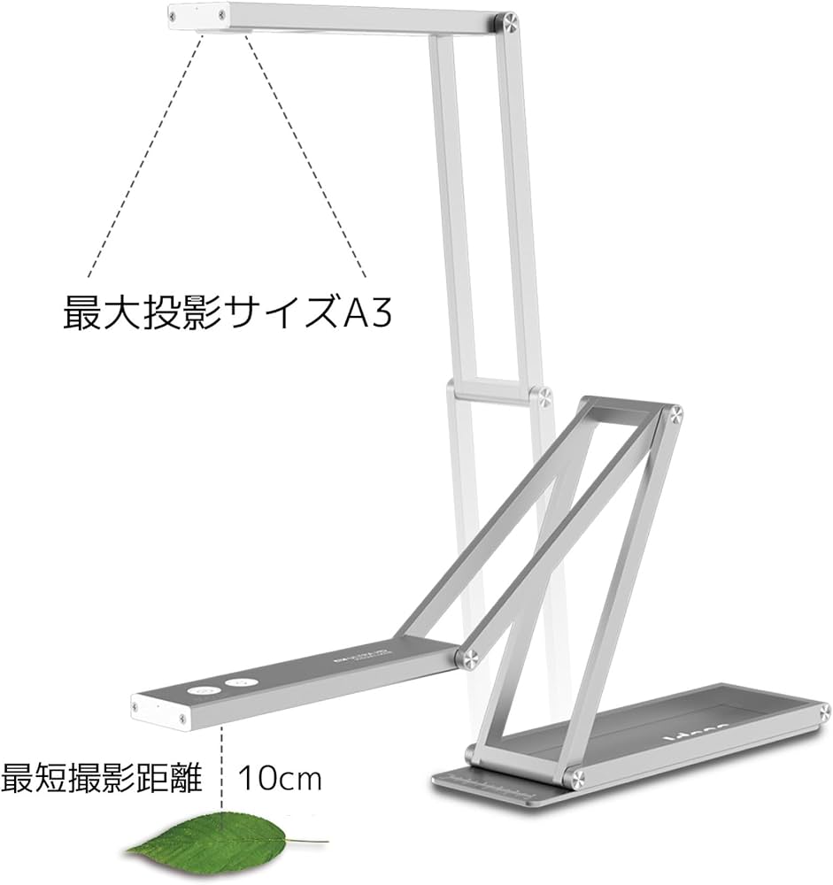Amazon.co.jp: Ideao DC400 USB Webカメラ/書画カメラ/スキャナー 3-in