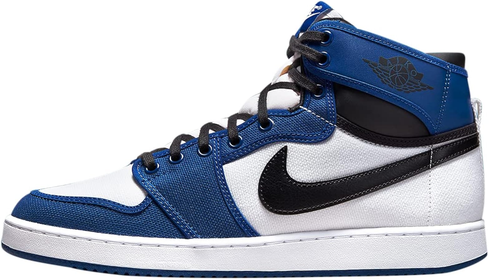 Amazon.com | Jordan Men's 1 Retro AJKO Storm Blue/Black-White