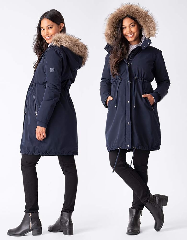 Amazon.co.jp: [セラフィン] コート 抱っこ紐対応マタニティコート