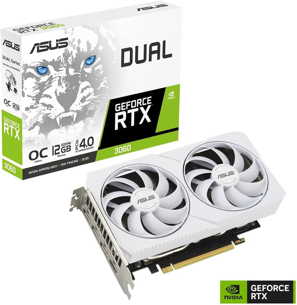 Amazon | ASUS デュアル GeForce RTX TM 3060 ホワイト OC