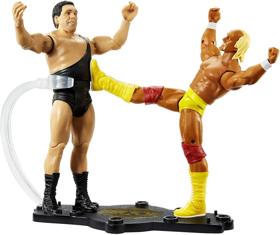 Amazon | Mattel Hulk Hogan vs Andre The Giant Championship