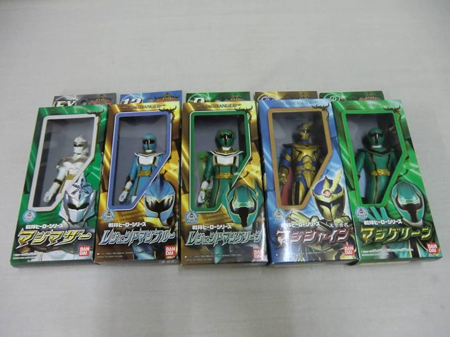 Amazon.co.jp: 魔法戦隊マジレンジャー 戦隊ヒーローシリーズ 5点