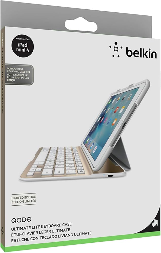 Amazon.co.jp: 【正規代理店】belkin iPad mini4対応キーボードケース