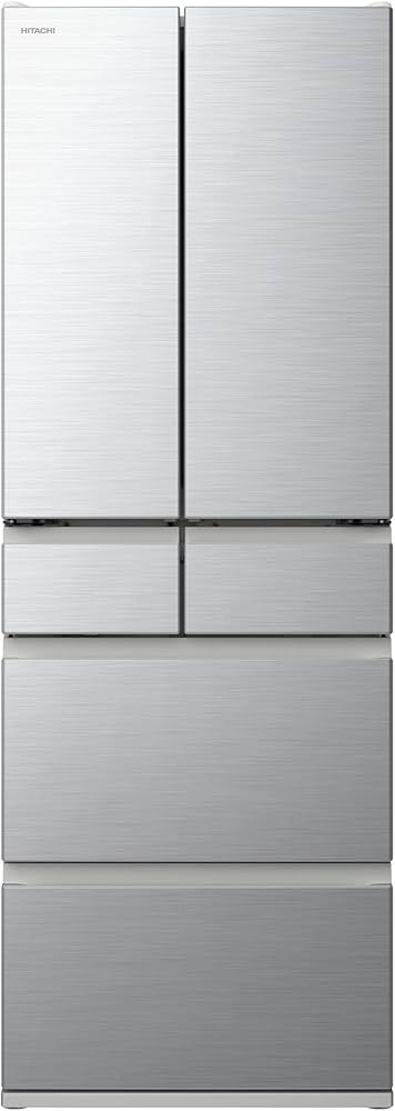 HITACHI 冷蔵庫 R-HW49S 2023年製 日本製 ライトゴールド HITACHI