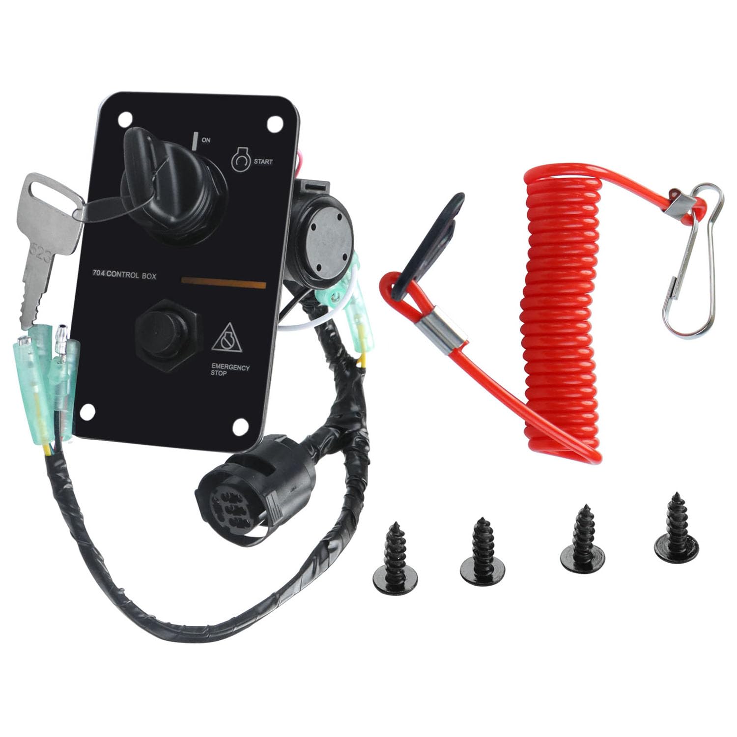 Amazon.co.jp: メインスイッチパネル シングルエンジンキースイッチ