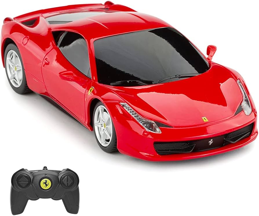 Amazon.com: RASTAR Remote Control Car - 1/24 Scale Ferrari 458