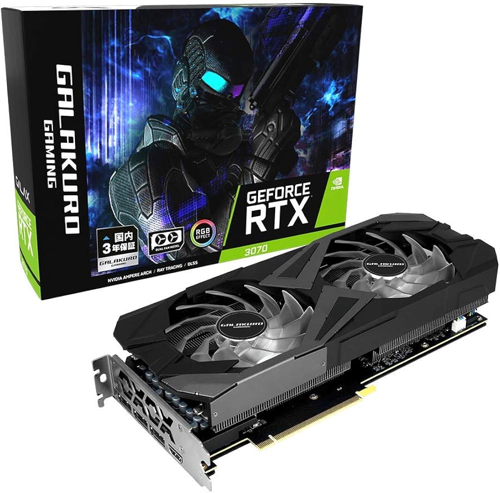 Amazon | 玄人志向 NVIDIA GeForce RTX3070搭載 グラフィックボード