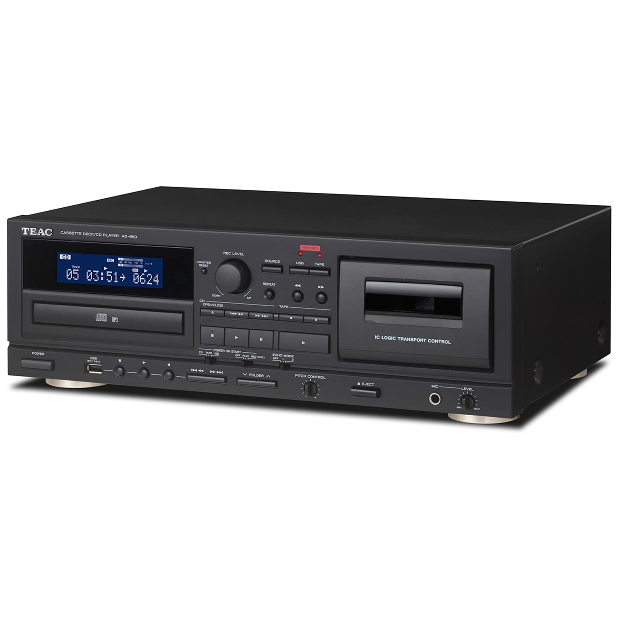 TEAC AD-850 Cassette Deck CD Player : Amazon.ca: Electronics